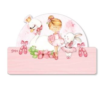 Picture of BALLERINA SWAN NAME PLATE